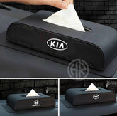 Premium Car Tissue Box with Logo Perfect Dashboard